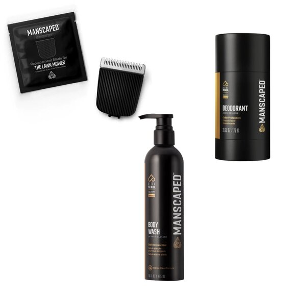 Manscaped Skinsafe Blade Replacement / Body Wash / Deodorant Set - Picture 1 of 4